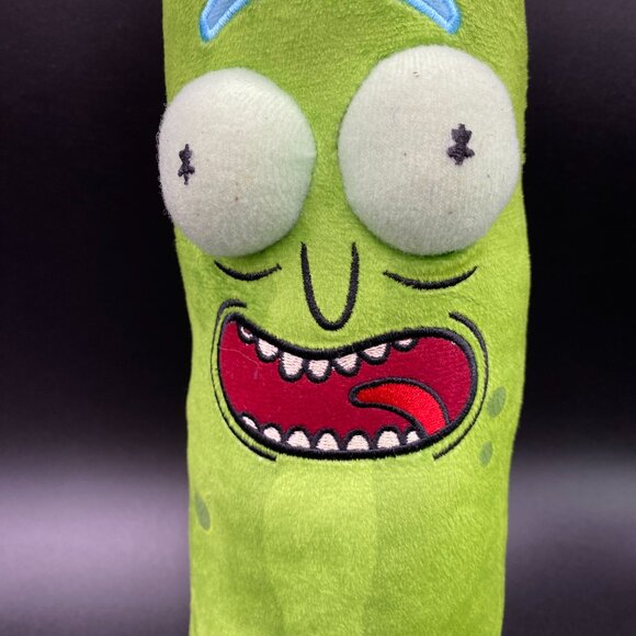 Rick & Morty Pickle Rick Plush Toy Green Cartoon Network Play by Play - Picture 3 of 11